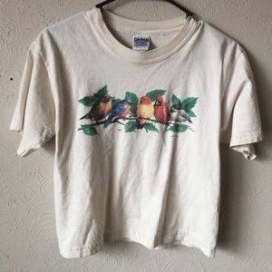 vintage bird tee